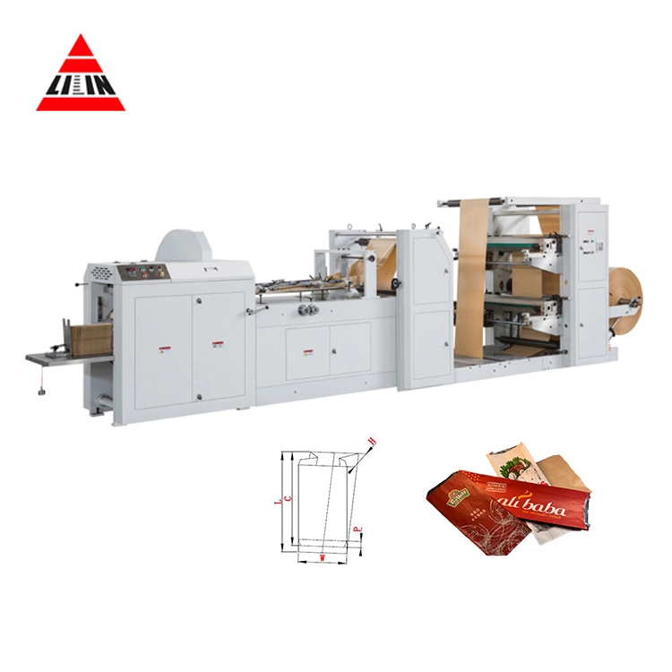 Forming Leisure Food Charcoal Price Kraf Paper Bag Making Machine