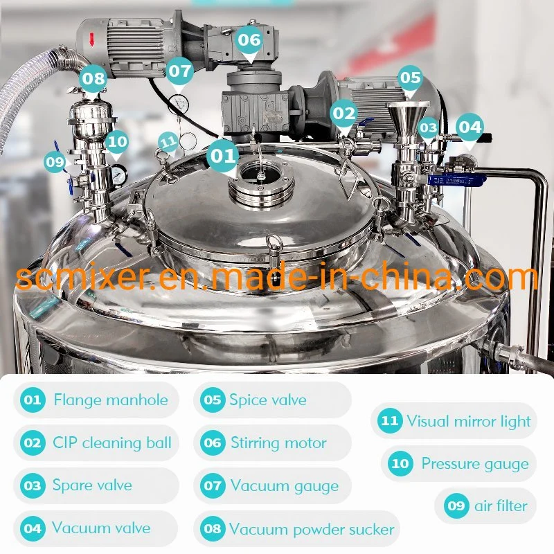 Stirrer Machine for Chemical Mixing, Liquid Liquid Mixing Equipment