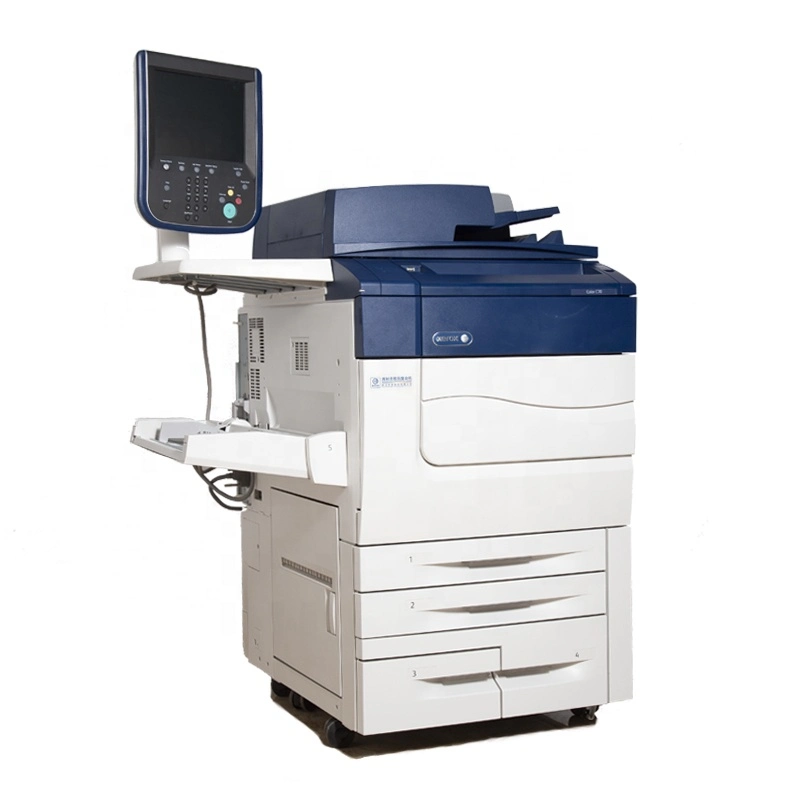 Utilisé copieurs laser couleur utilisé rénové A3 Office pour l'imprimante Xerox C70 C60 Imprimante multifonction 570 A4