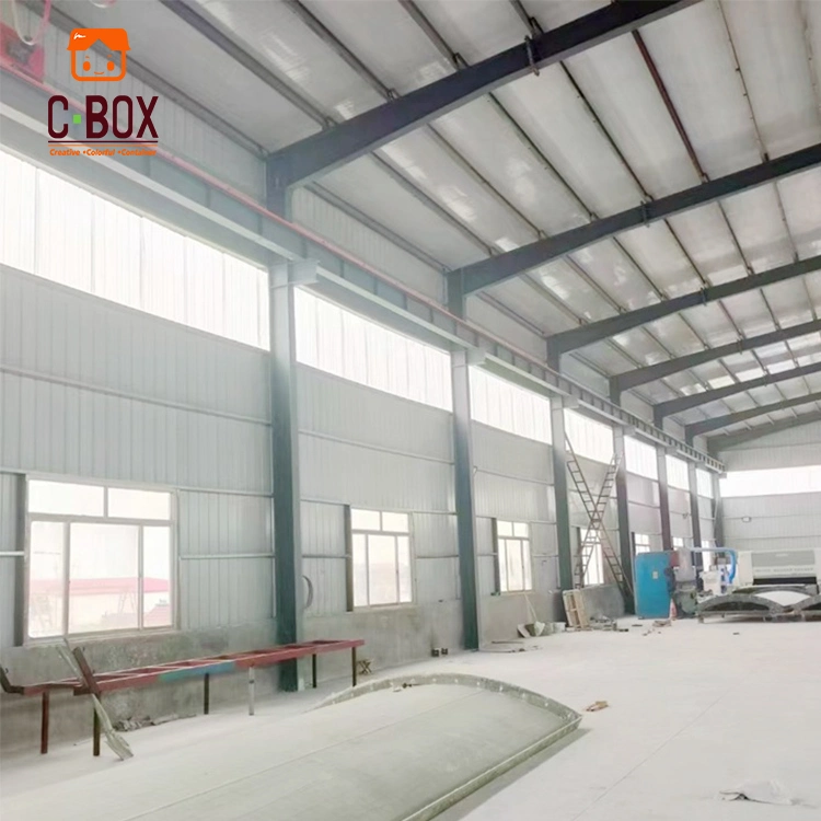 Cbox Cheap Shipping Cost Multi-Storey Prefabricated Steel Structure Buildings Big Warehouse New Design for Sale