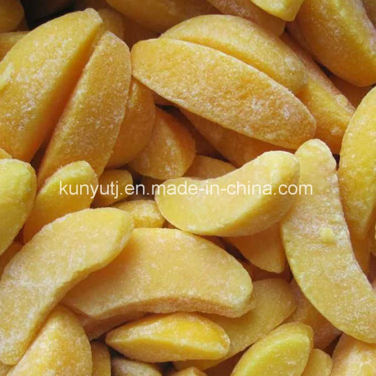 Frozen Yellow Peach Slices with High quality/High cost performance 