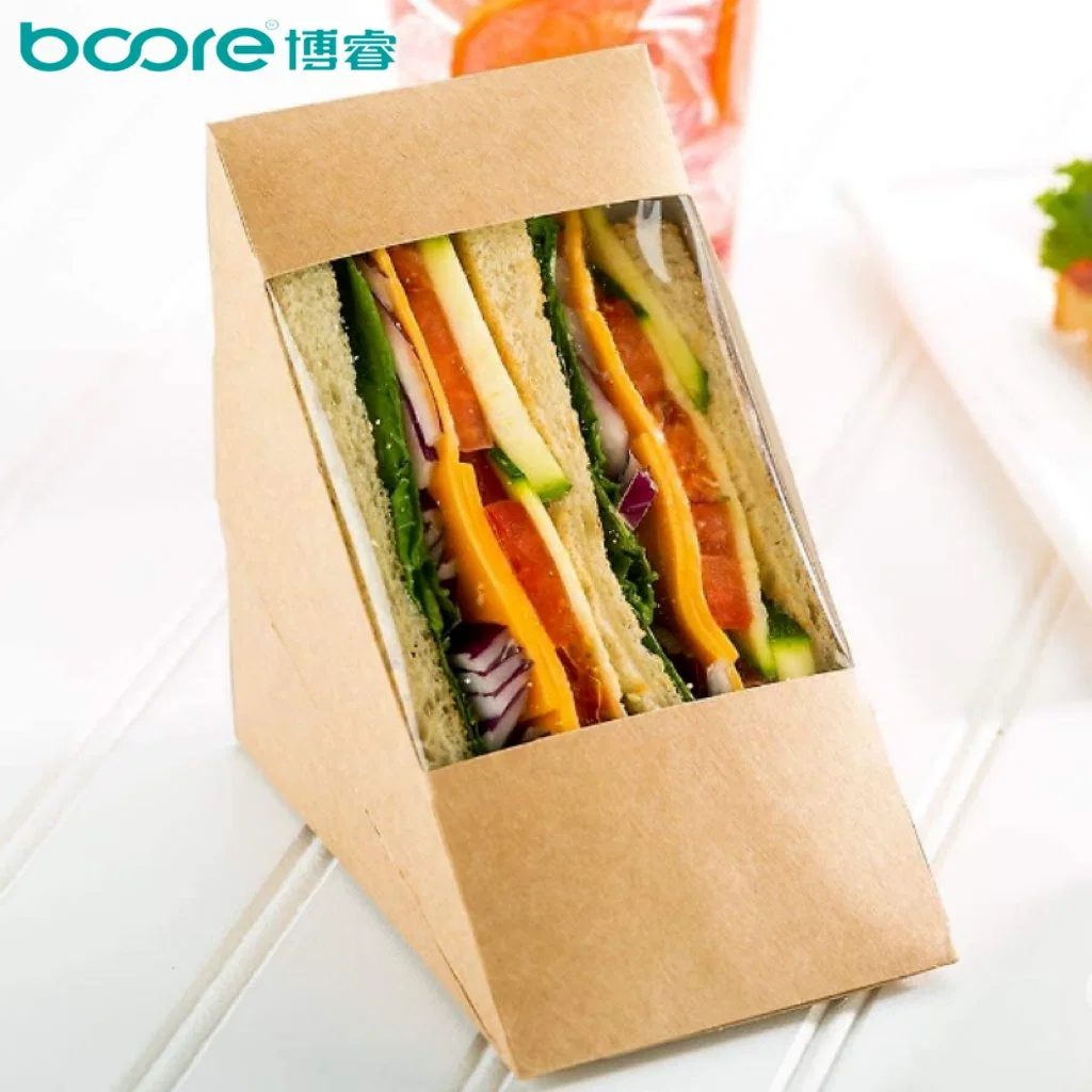 Supermarket Convenience Store Commonly Used Sandwich Packaging Box