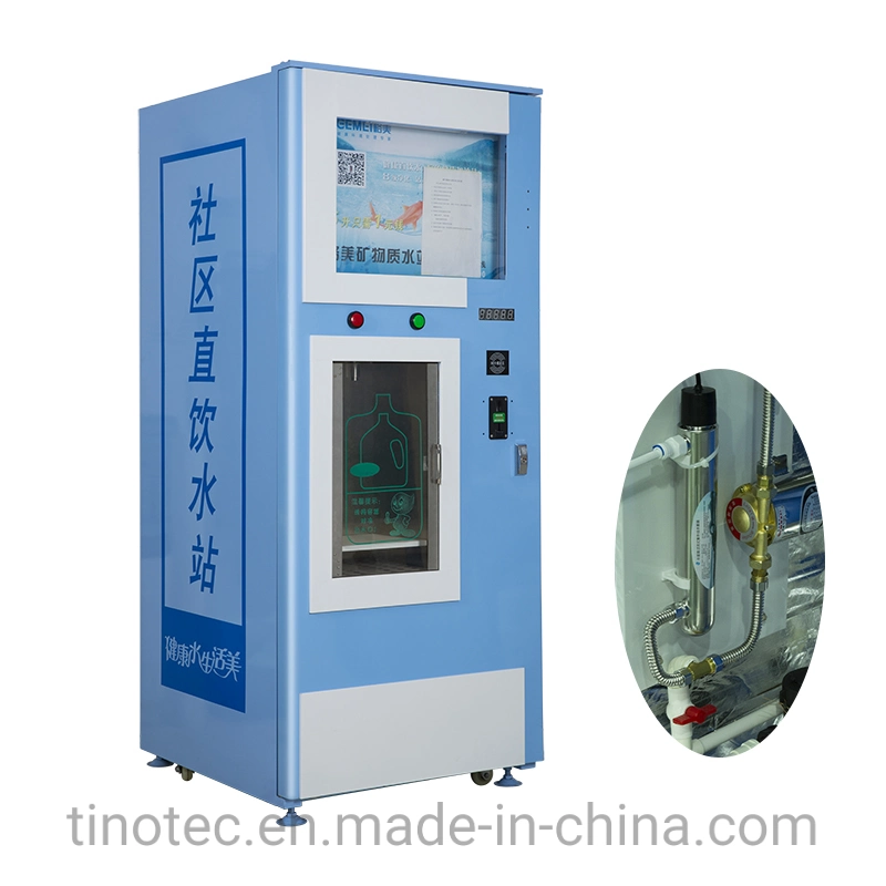 Coin Operation Water Purifier Plant Outdoor Water ATM Machine