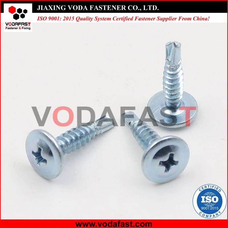 Cabezal de oblea Vodafast tornillo autorperforante galvanizado