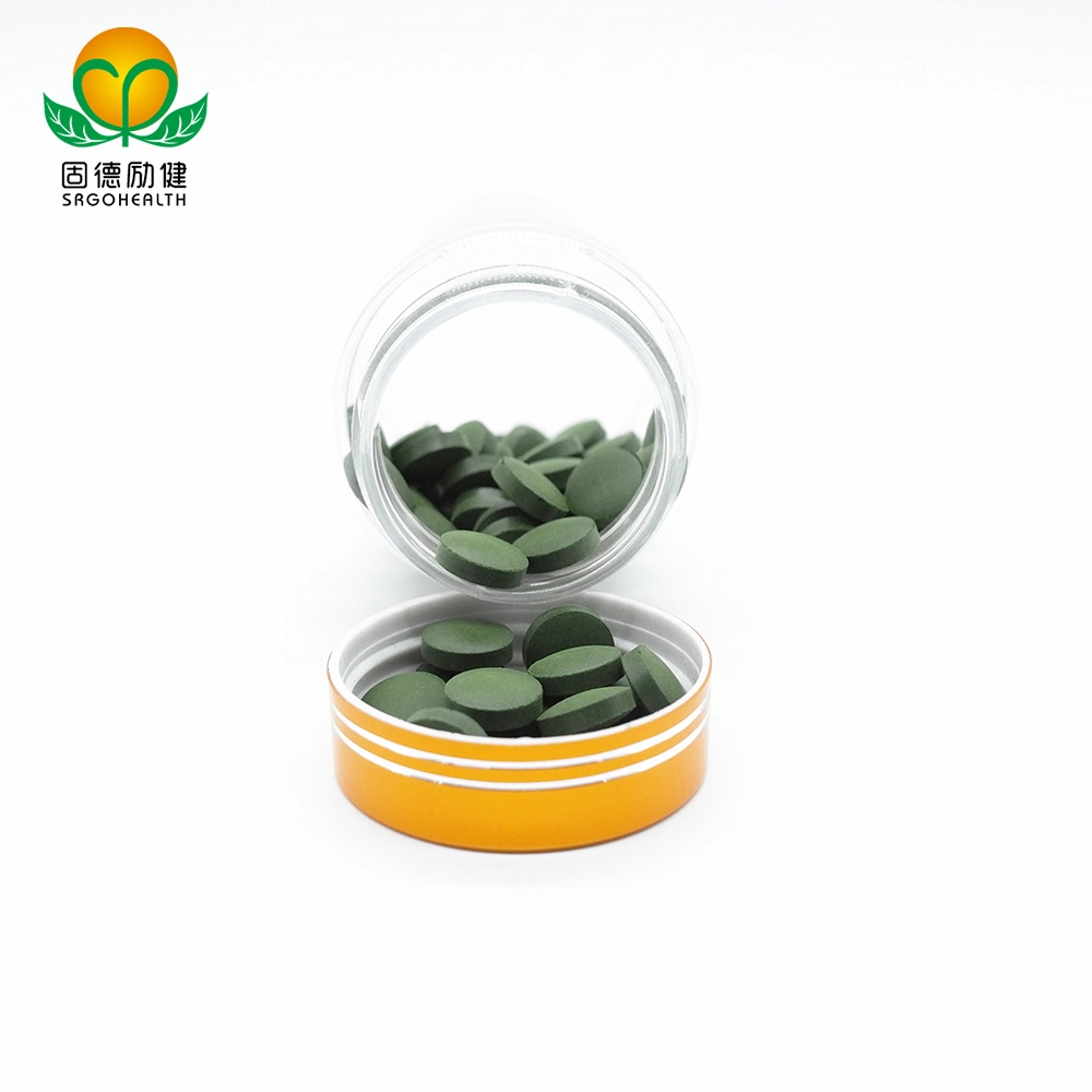 OEM Private Label Organic Spirulina & Ginseng Mixed Tablet