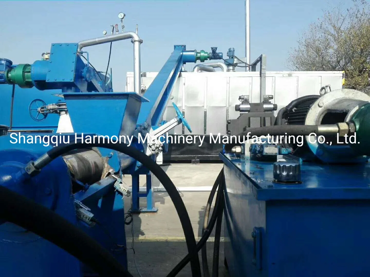 5-10 Ton Skid Type Mobile Fully Continuous Pyrolysis Plant Used for Plastic/Rubber/Sludge Recycling to Oil Energy