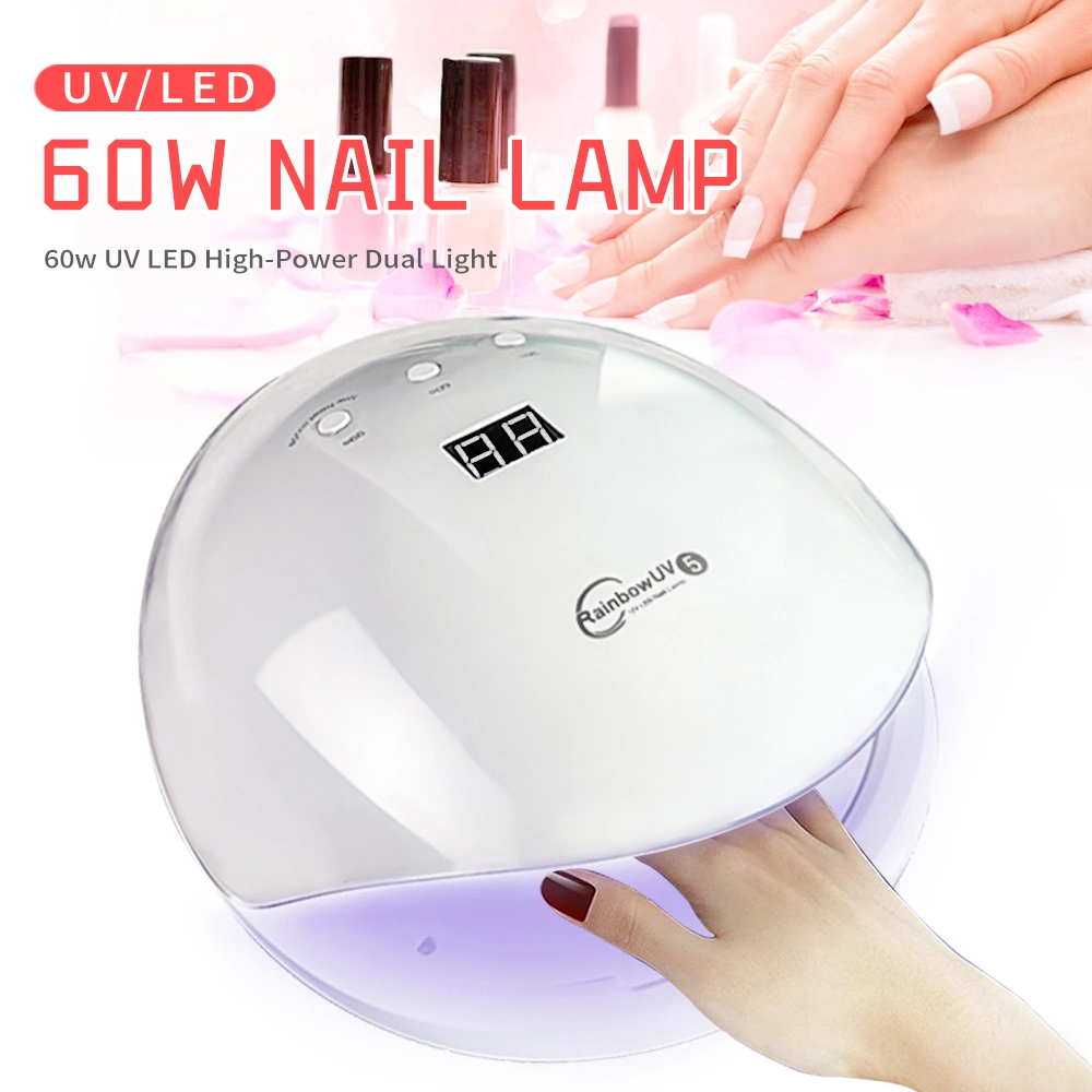 High Quality UV LED 365nm 405nm CCFL Salon Manicure LED UV Nail Lamp with 3 Timer Settings