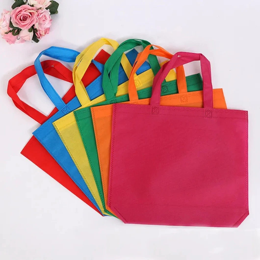 Reusable Ecological Nonwoven Non Woven Textile Shopping Bag Non-Woven Tote Bag with Logo