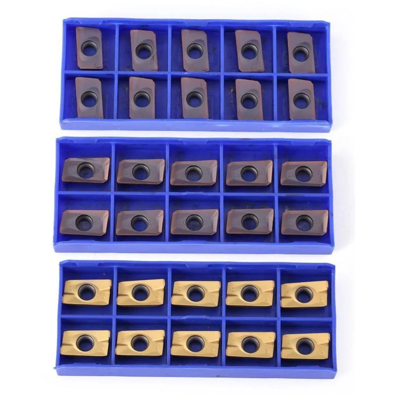 Apmt Rpmt Rdmt Lnmu Milling Inserts Steel Machining Long Life Time