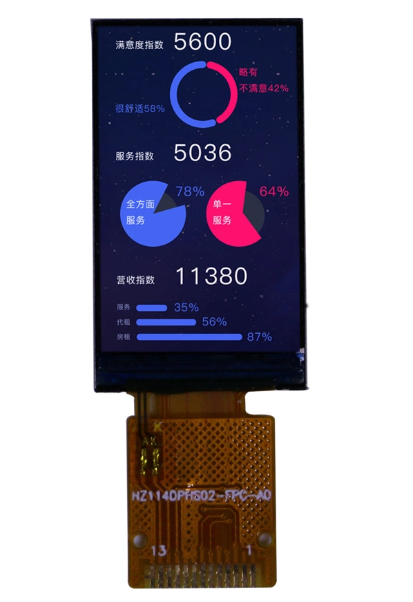 Smart Watch Display 1.14 TFT LCD Display with 135*240 Small Size LCD Monitor