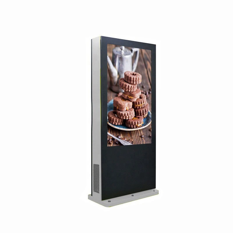 75 Zoll Outdoor-Standing-Werbung Display LCD Totem