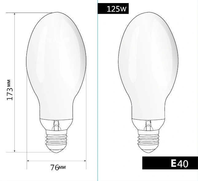 Blended Mercury Lamp Ce RoHS Approved