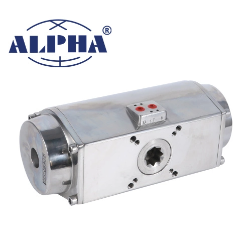 Famous Products Stainless Steel Alpha Series a 270 Pneumatic for Ball Valve Actuator