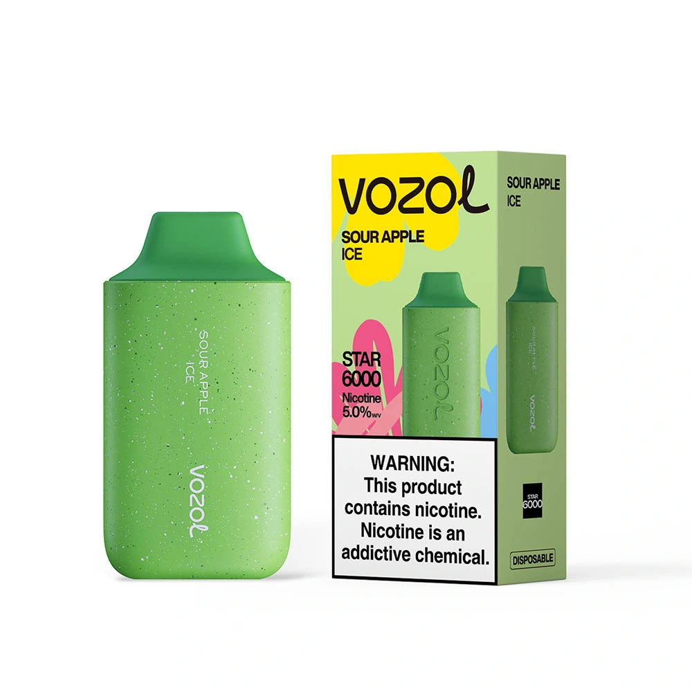 2023 Nueva llegada Vozo Star 6000 Puffs desechable VAPE Ecig Mayorista