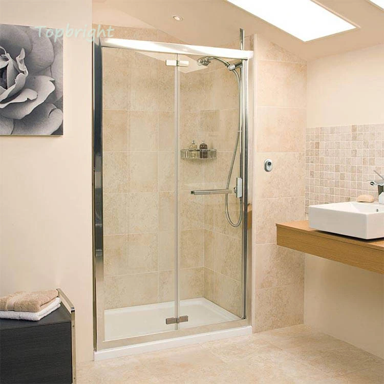 High Standard Safety Sliding Folding Glass for Shower Door