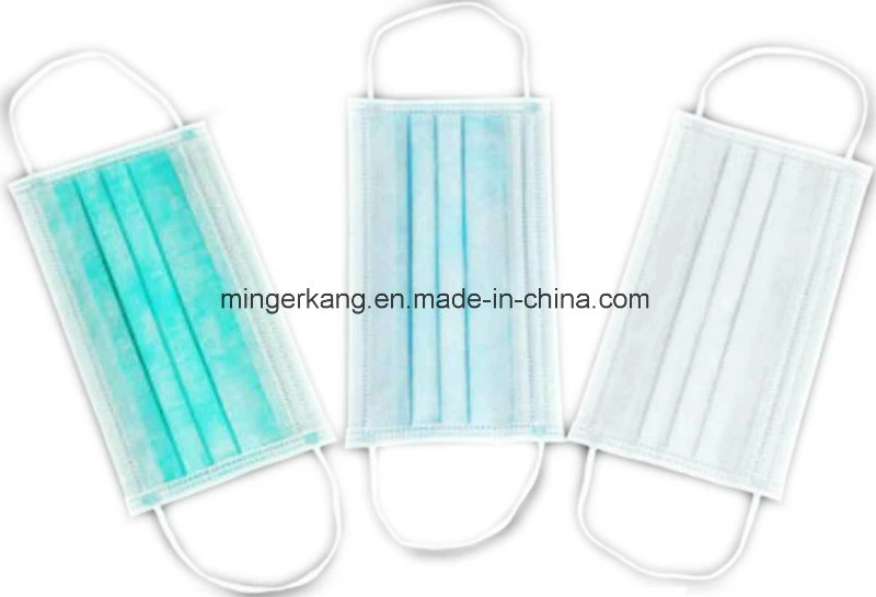 Xiantao Hubei MEK Disposable Surgical 2 Ply PP Nonwoven Mask