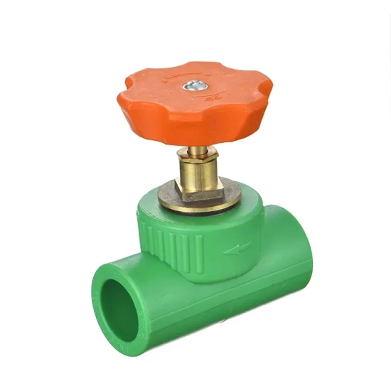 Pn25 20-32mm PPR Fitting Gate Valve for PPR Pipe