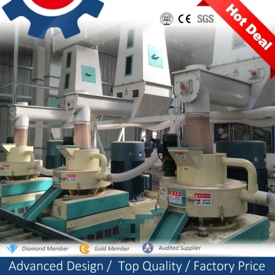 High Efficiency High Efficiency Agricaultural Automatic Bamboo Shavings Granulating Machine