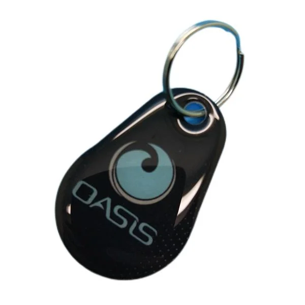 Free Samples Smart Contactless NFC Epoxy keychain Key Fobs RFID Epoxy Tag