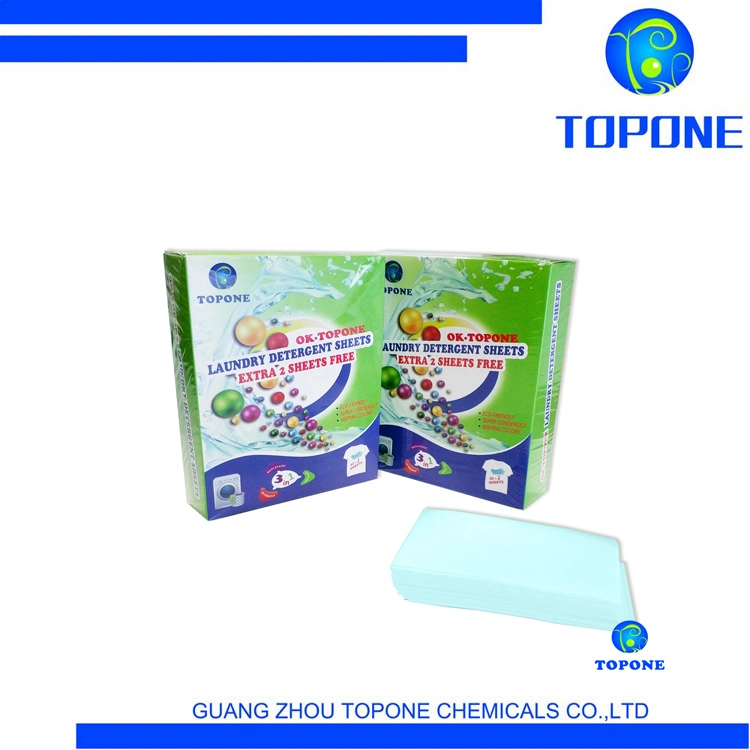 Hot Sales Wholesale/Supplier OEM/ODM Eco- Friendly Soap Paper Laundry Detergent Sheet Tablets