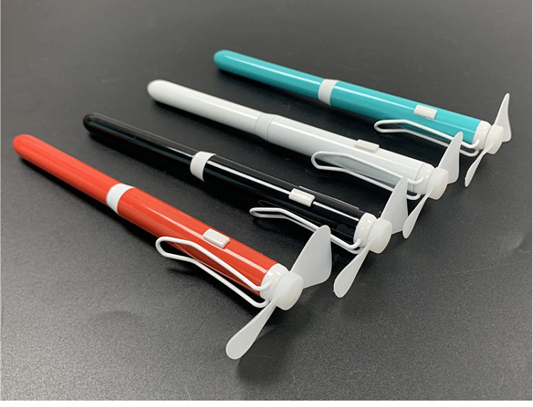 Mini Fan Gift Pen Advertising Promotion Gift Signature Pen Creative Mute Multi-Function Fan Pen