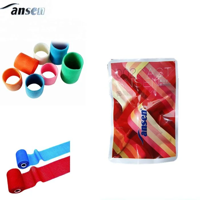 Medical Consumables Orthopedic Bandage Fiberglass Fracture Casting Tape