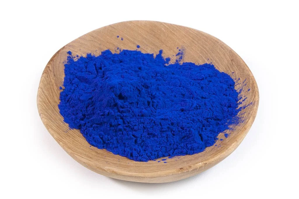 Blue Organic Spirulina Puro Azul Phycocyanin orgânico em pó