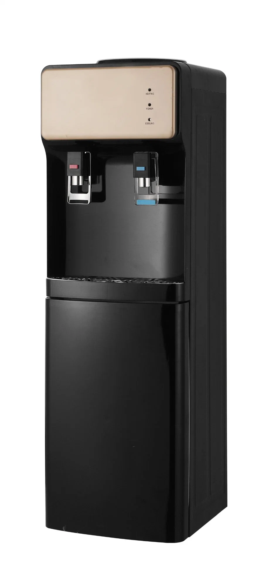 Novo design do dispensador de água quente e fria Armário para armazenamento de refrigeração do compressor