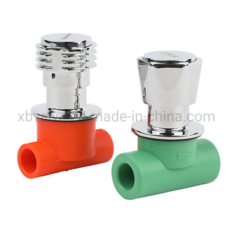 Hot Selling Good Price Sourcing New New Type Low Price Guaranteed Quality Cock Double Union Ball PPR Stop Valve Borealis/Hyosung Grey/Green/White