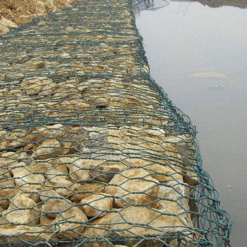 High Strength PVC Coated Wire Mesh Gabion Wire Mesh