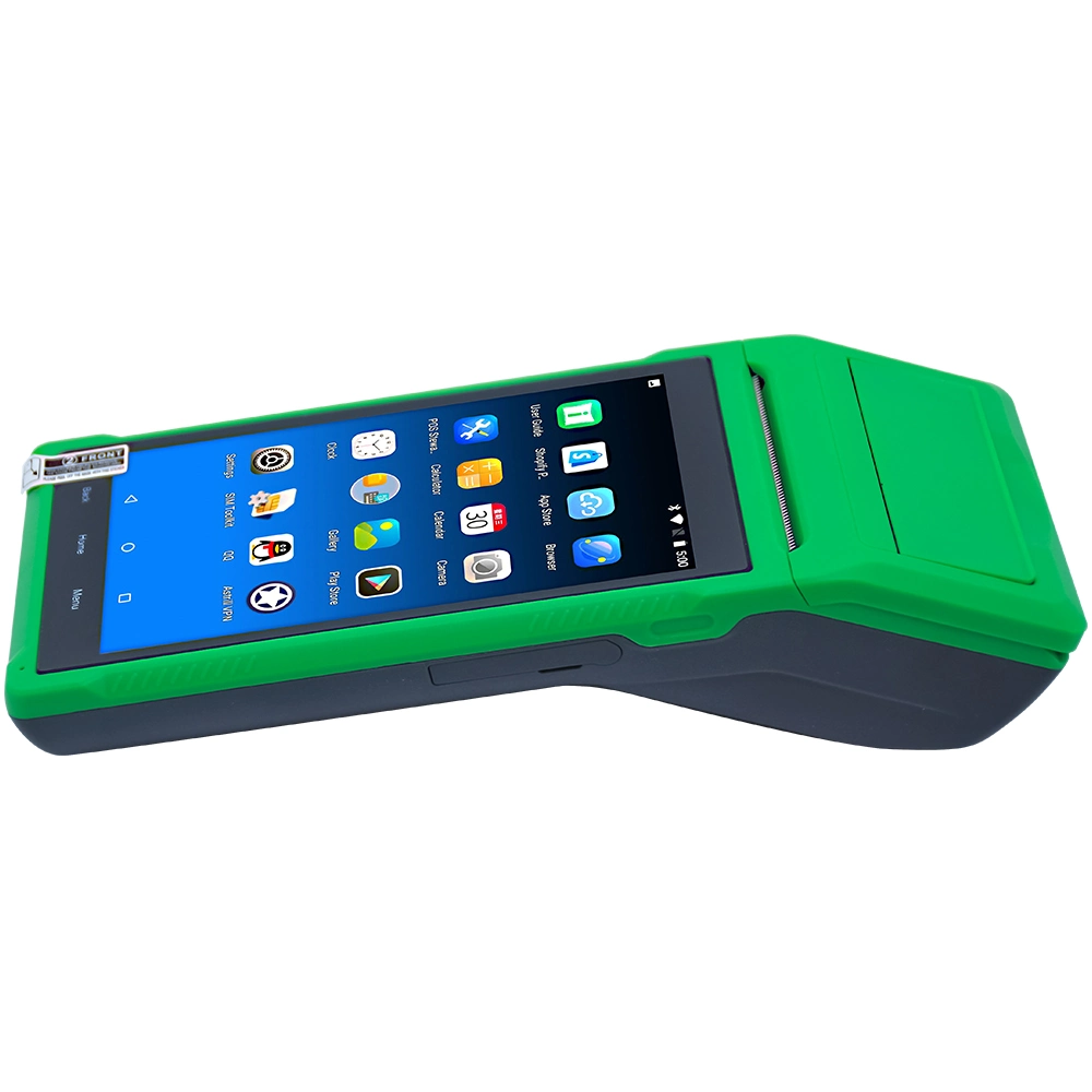 الجهاز المحمول باليد Android 8.1 All in One POS Terminal Machine مع الطابعة