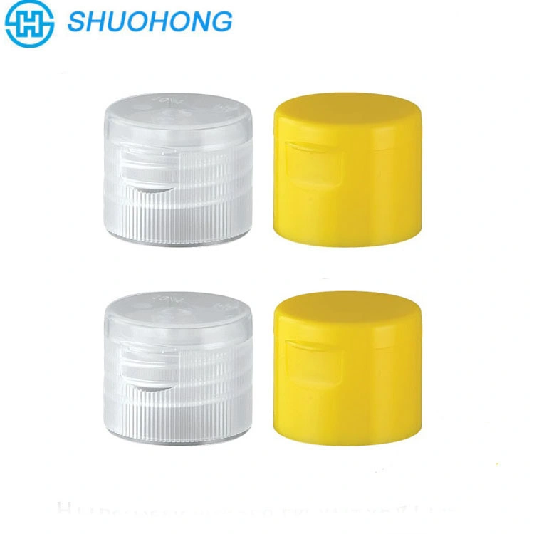 Embalagem de cosméticos 28-410 Parafuso Plástico flip-top Caps