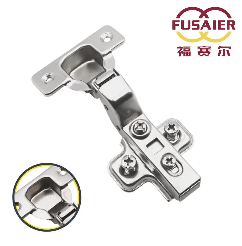 No Hydraulic Hinge Cupboard 11.3mm Depth Wooden Cabinet Hinges