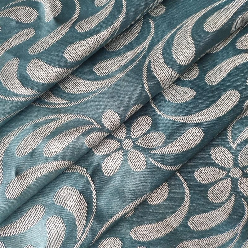 Favorable Cost Polyester Jacquard Curtain Fabric Wholesale/Supplier Jacquard Window Curtain