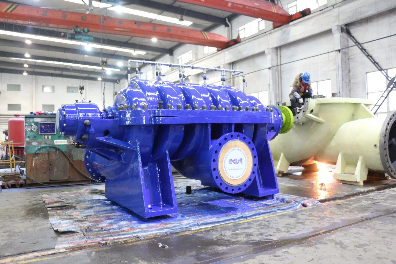 Electrical Centrifugal Double Suction Mulistagewater Pump with Ce Certificate