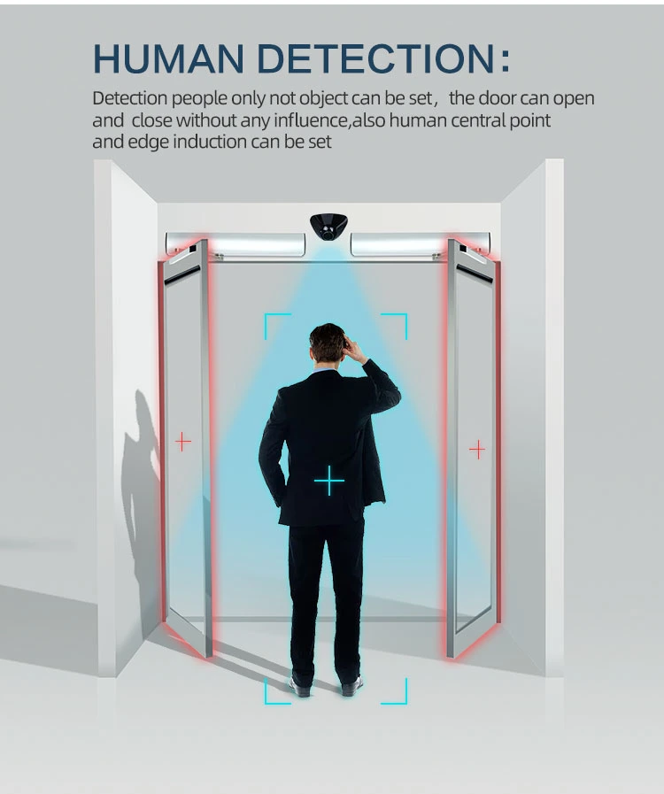 Reconocimiento de imágenes Control del sensor de movimiento para apertura automática de puertas