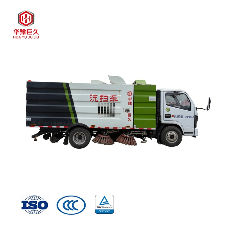 Used Dongfeng 4X2 Diesel Trucks Street Sweeper Made in China