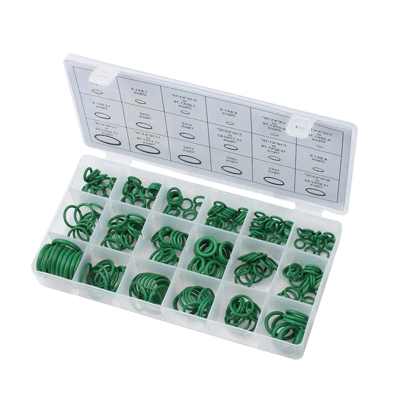 Rubber O-Ring Kit 30 Sizes 386 PCS 5c Oring Box Standard Industrial Ring Assortment