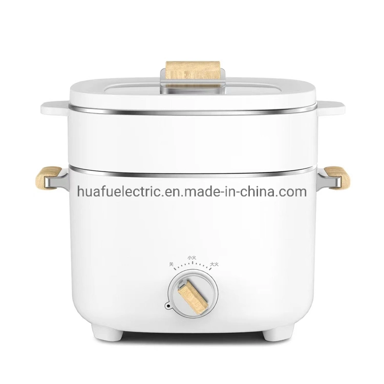 Cocina eléctrica 2.5L sartén eléctrica Cocina Rápida Cocina Multi olla de cocina Electrodomésticos Hogar