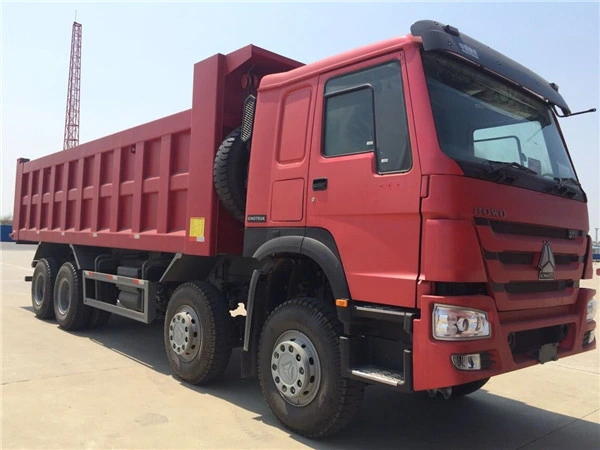 Low Price Used Sinotruk HOWO 8X4 A7/T7 12 Wheeler 336/371/375/420HP 18-25cbm Heavy Duty Tipper Dump Truck for Sale