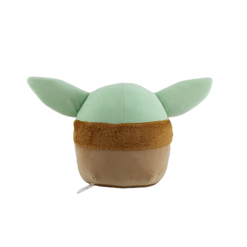 Neues Design Soft Komfortable Kind Puppe Geschenk Kissen Stofftier Spielzeug Squish Malge Baby Yoda Plüsch Spielzeug