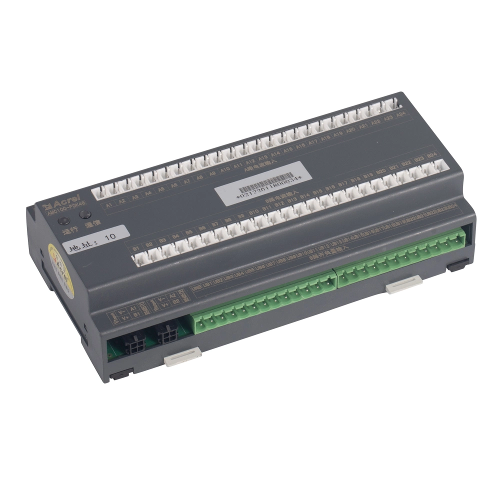 Acrel Amc100-Fdk48 AC Multi-Circuit DIN Rail Monitoring Device with 48 Branch Full Electric Parameter and 1RS485 for Data Cent