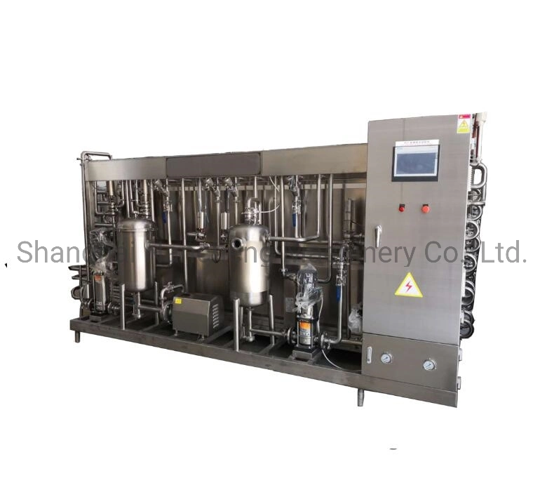 Full Automatic Tubular Type Uht Fruit Pulp Sterilizer