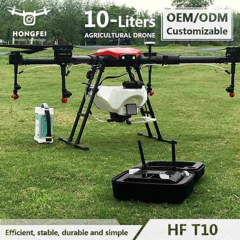 10kg Precio De Dron PARA Fumigar 10L Powerful Foldable Agricultural Uav 4-Axis Farm Crop Equipment Agriculture RC Drone for Spraying Pesticides