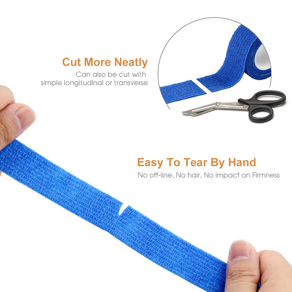 Protective Sports Tape Self-Adhesive Bandage Soft and Breathable Elastic Kinesiology Tape