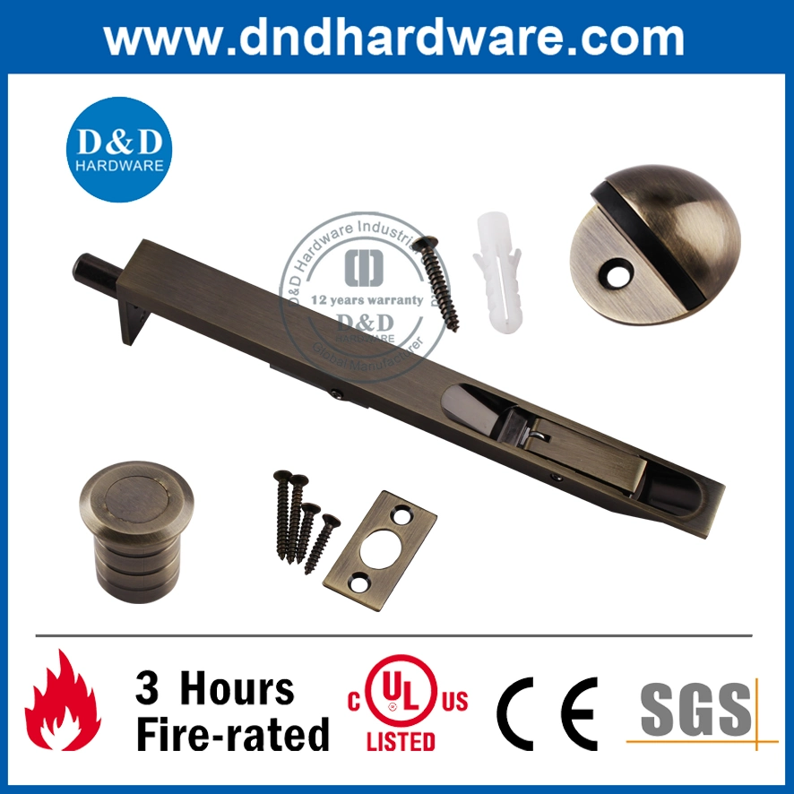 Casting Stainless Steel Door Holder Stop with Rubber Rings for Metal Door