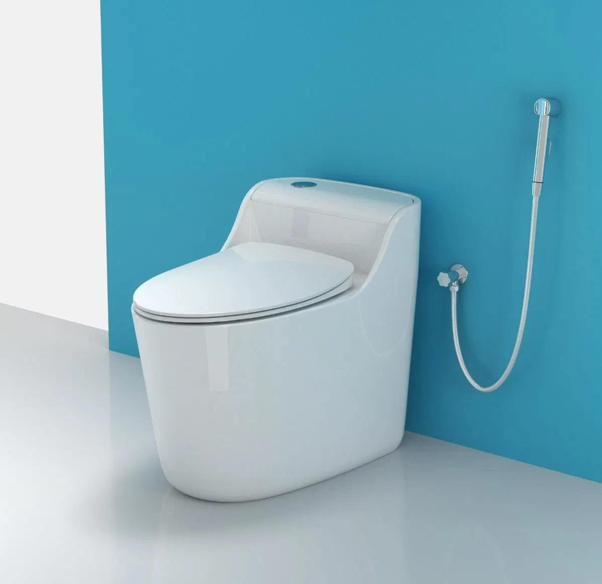 Atacado Round uma peça aquecida Seat sanitary Bowl Ware Cerâmica