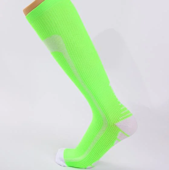 Custom Wholesale/Supplier Breathable High Elastic Knee Cycling Compression Performance Socks for Outdoor Sports