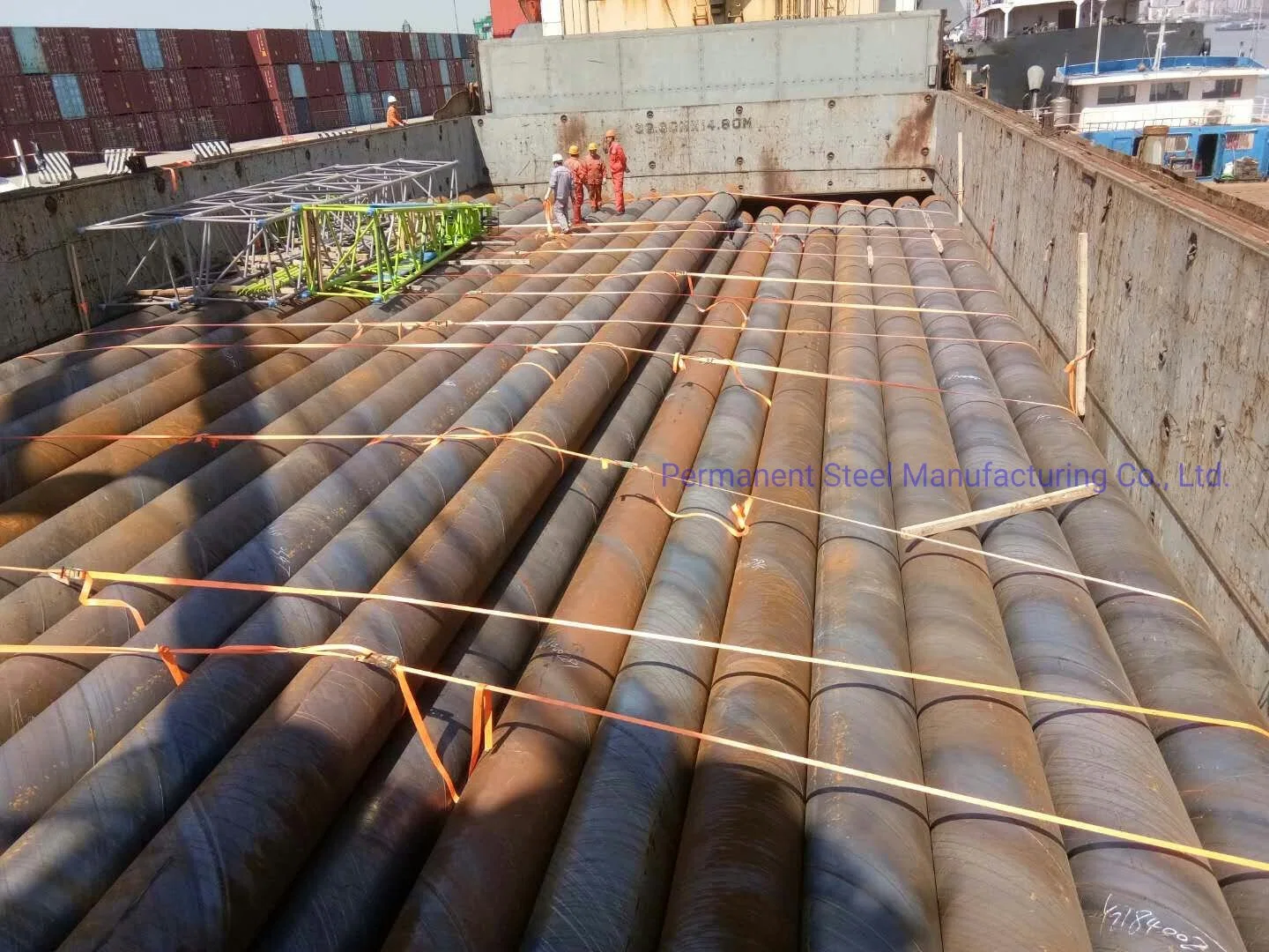 High Strength Spirally Submerged Arc Welding Pipe SSAW Steel Pipe Used for Gas and Oil