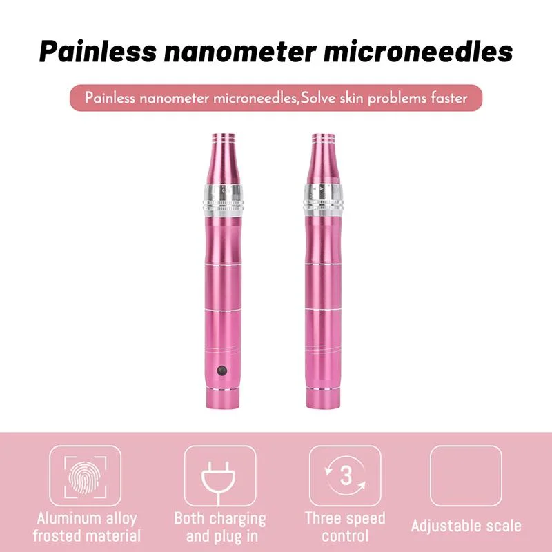 Electric Micro Needles Derma Pen Microneedle Nano Machine Pen for Skin Care